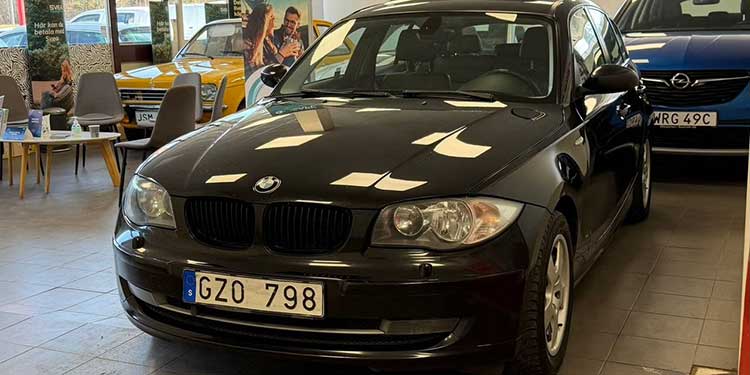 BMW 118d 5-dörrars Advantage, Comfort Euro 4 | Taklucka