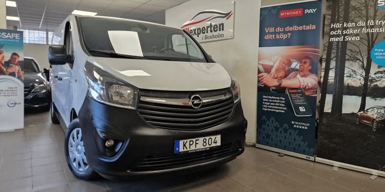 Opel Vivaro Skåpbil 2.9t 1.6 CDTI BIturbo Euro 6|Dragkrok